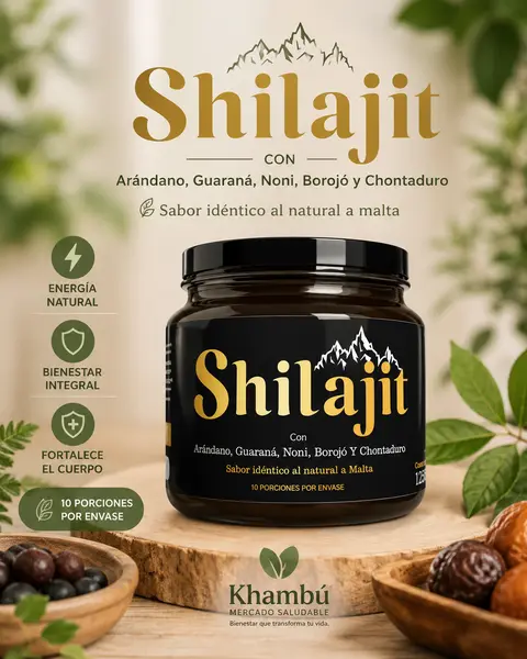Shilajit en jalea x 100 gramos